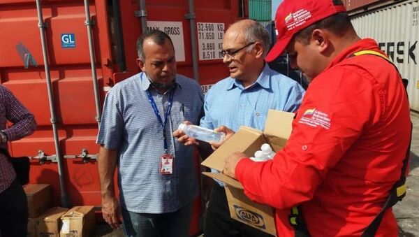 Çin’den Venezüella'ya 77 tonluk tıbbi yardım - Sputnik Türkiye