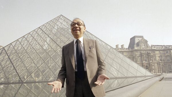 Fransa'nın başkenti Paris'in simgelerinden Louvre Müzesi'nin ünlü piramidini tasarlayan Çinli mimar Ieoh Ming Pei, 102 yaşında hayatını kaybetti. - Sputnik Türkiye