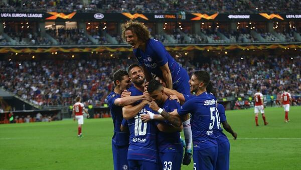 Chelsea, UEFA Avrupa Ligi şampiyonu oldu - Sputnik Türkiye