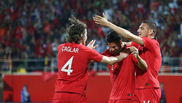Türkiye özel maçta Özbekistan'ı Zeki'nin golleriyle yendi - Sputnik Türkiye