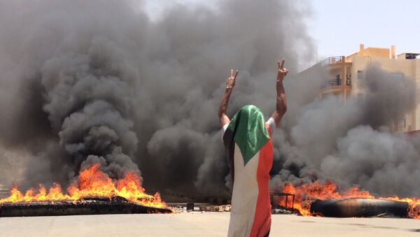 Sudan'da protestolar - Sputnik Türkiye
