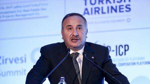 İstanbul Ticaret Borsası Başkanı ve Türkiye Odalar ve Borsalar Birliği (TOBB) Başkan Yardımcısı Ali Kopuz - Sputnik Türkiye