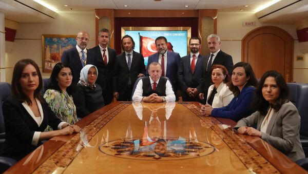 Erdoğan - Tacikistan seyahati - Sputnik Türkiye