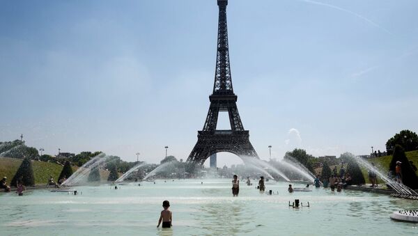 Fransa, Paris, sıcak hava - Sputnik Türkiye