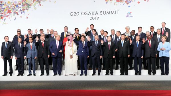  Osaka’da düzenlenen G20 Liderler Zirvesi - Sputnik Türkiye