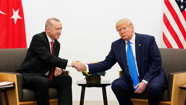 Recep Tayyip Erdoğan- Donald Trump - Sputnik Türkiye