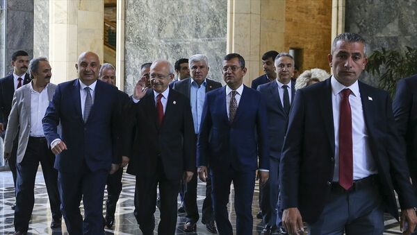 CHP, Kemal Kılıçdaroğlu, Özgür Özel - Sputnik Türkiye
