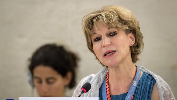 Birleşmiş Milletler (BM) Özel Raportörü Agnes Callamard - Sputnik Türkiye