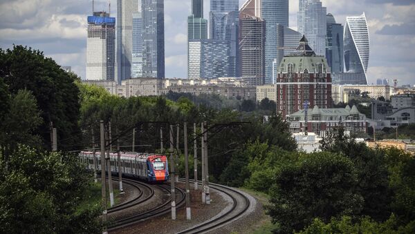 Rusya Moskova tren - Sputnik Türkiye