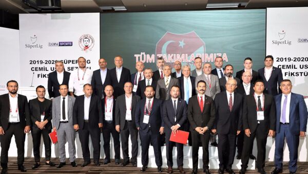Süper Lig'de fikstür çekimi yapıldı - Sputnik Türkiye