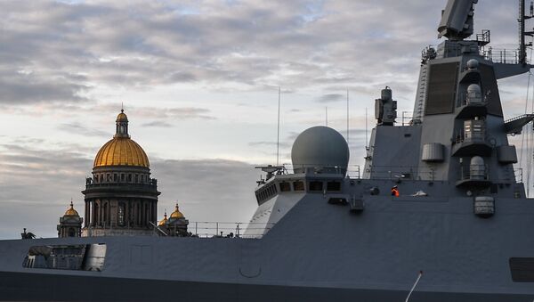 St. Petersburg'da Rusya Deniz Kuvvetleri Günü hazırlıkları - Sputnik Türkiye