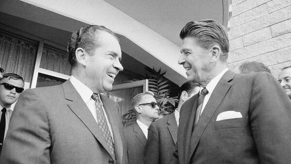 Ronald Reagan - Richard Nixon - Sputnik Türkiye