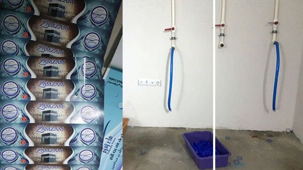 Adana'da musluk suyunu 'zemzem suyu' diyerek şişeleyip sattığı iddia edilen 1 kişi yakalandı. - Sputnik Türkiye