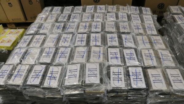 Almanya: Hamburg limanında 1 milyar euro değerinde 4.5 ton kokain ele geçirildi - Sputnik Türkiye