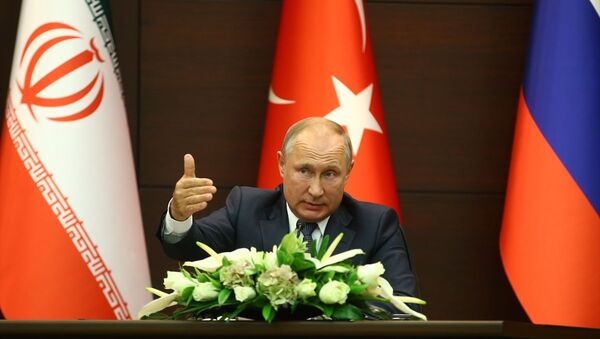 Putin, Suriye'de kısıtlı harekatlarda Suriye Ordusu'nu destekleyeceklerini bildirdi. Sivillerin zarar görmemesi için gereken her adımı atmaya hazır olduklarını belirtti. - Sputnik Türkiye