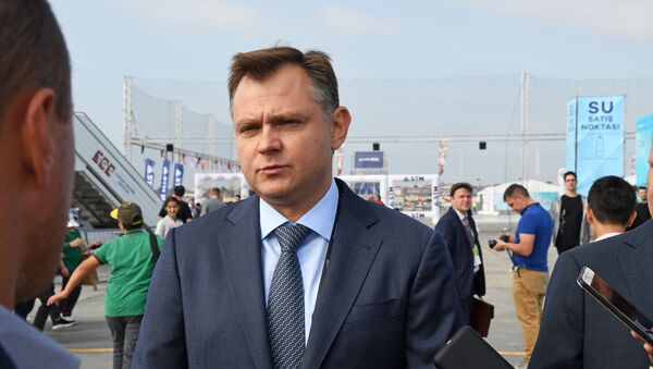 Rusya Birleşik Uçak Şirketi (UAC) Genel Müdürü Yuriy Slyusar - Sputnik Türkiye
