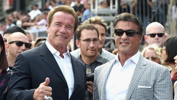  Arnold Schwarzenegger - Sylvester Stallone - Sputnik Türkiye