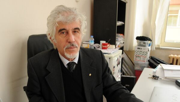 Çanakkale Onsekiz Mart Üniversitesi'nden (ÇOMÜ) emekli Prof. Dr. Doğan Perinçek - Sputnik Türkiye