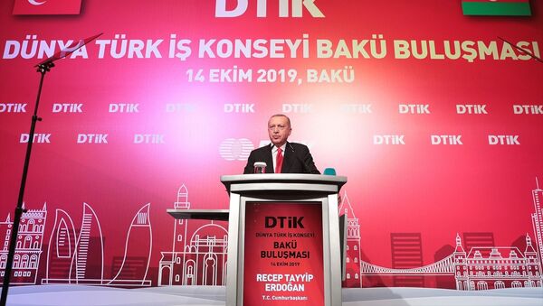 Recep Tayyip Erdoğan, DTİK toplantısı Bakü - Sputnik Türkiye