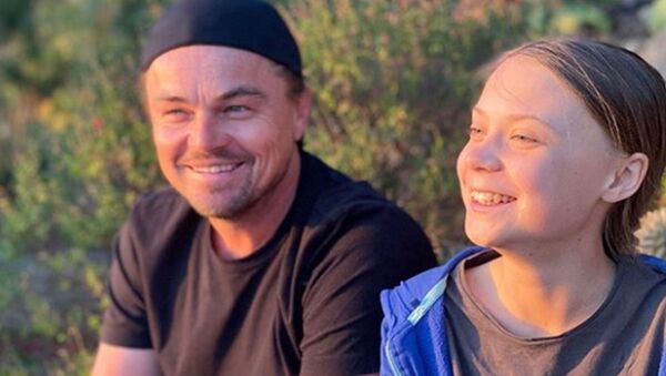 İsveçli iklim aktivisti Greta Thunberg'e, Oscarlı oyuncu Leonardo DiCaprio'dan destek geldi - Sputnik Türkiye