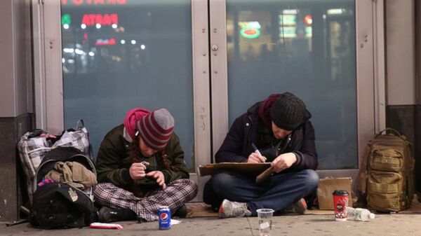ABD'deki evsizler - Sputnik Türkiye