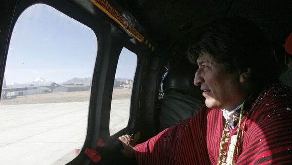 istifaya zorlanan Bolivya Devlet Başkanı Evo Morales - Sputnik Türkiye