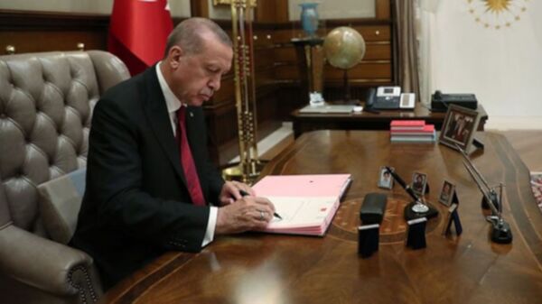 Cumhurbaşkanı Erdoğan, imza, atama - Sputnik Türkiye