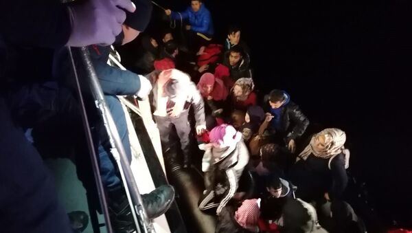 Didim'de 92 sığınmacı yakalandı - Sputnik Türkiye