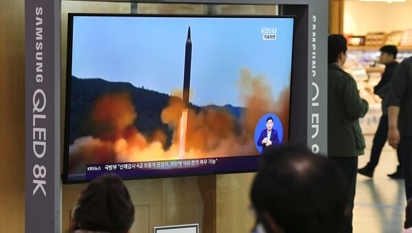 Güney Kore, Kuzey Kore'nin roket motoru denediğini duyurdu - Sputnik Türkiye