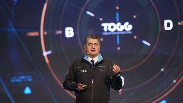 Türkiye'nin Otomobili Girişim Grubu (TOGG) Üst Yöneticisi (CEO) Gürcan Karakaş - Sputnik Türkiye