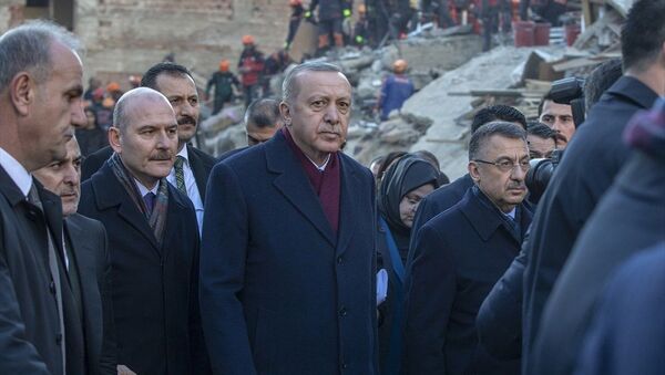 Erdoğan Elazığ'da  - Sputnik Türkiye