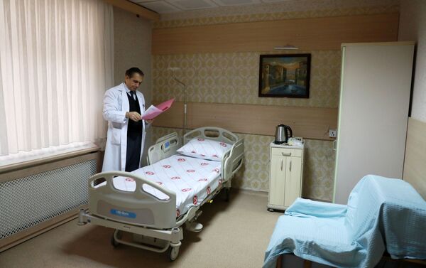 Zekai Tahir Burak Kadın Sağlığı Eğitim ve Araştırma Hastanesi’nde tek kişilik odalar özel olarak hazırlandı. - Sputnik Türkiye