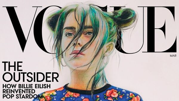 Vogue dergisini Rus genç kız yaptı - Sputnik Türkiye
