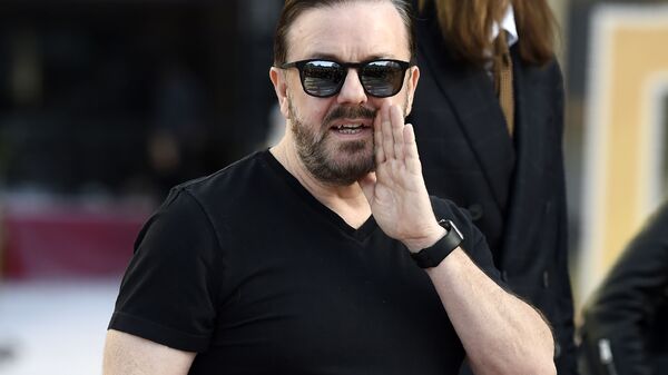 İngiliz komedyen ve oyuncu Ricky Gervais - Sputnik Türkiye