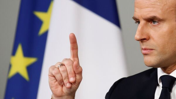 Fransa Cumhurbaşkanı Emmanuel Macron - Sputnik Türkiye