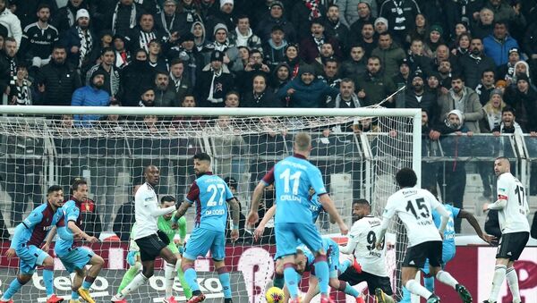Beşiktaş, Süper Lig'in 23. haftasında Trabzonspor ile Vodafone Park'ta karşılaştı. - Sputnik Türkiye