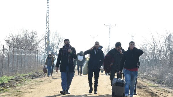 Edirne-sınır-sığınmacı-mülteci - Sputnik Türkiye