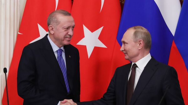 Erdoğan, Putin - Sputnik Türkiye