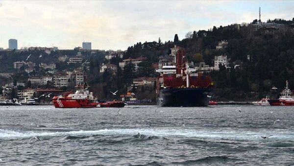 Boğaza evsel atıksu deşarj eden kuru yük gemisine 2 milyon 397 bin lira ceza kesildi - Sputnik Türkiye