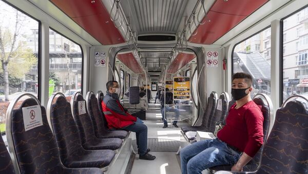 Kayseri'de 850 özel halk otobüsü şoförü karantinada - Sputnik Türkiye