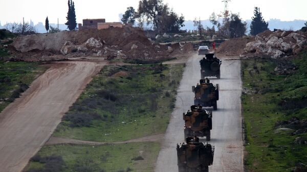 Suriye M4 karayolu-Türkiye ordusu - Sputnik Türkiye