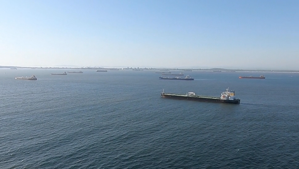 Kaliforniya kıyılarında tanker yığınağı - Sputnik Türkiye