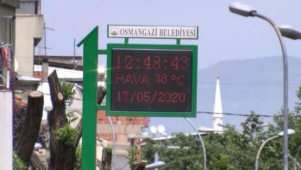 Bursa'da sıcaklık rekoru - Sputnik Türkiye