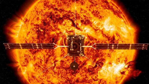 Güneşin önündeki Solar Orbiter uydusu - Sputnik Türkiye