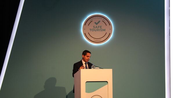 Akdeniz Turistik Otelciler Birliği (AKTOB) Başkanı Erkan Yağcı - Sputnik Türkiye