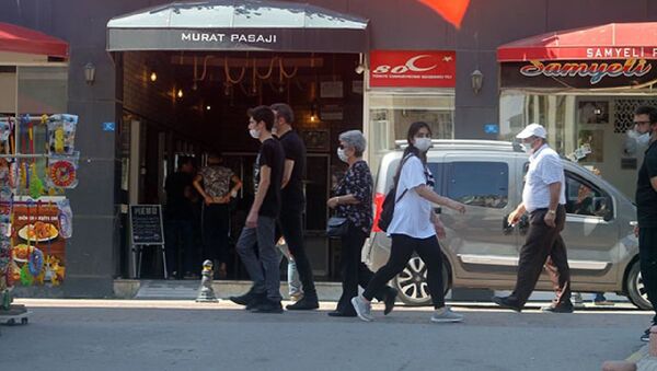 Sinop'ta maskesiz sokağa çıkmak yasaklandı - Sputnik Türkiye