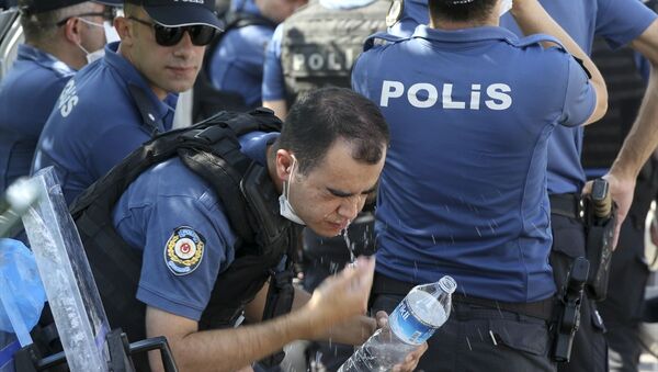 Ankara Adliyesi - polis - Sputnik Türkiye
