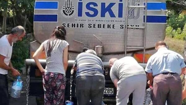 İSKİ - su kuyruğu - Sputnik Türkiye